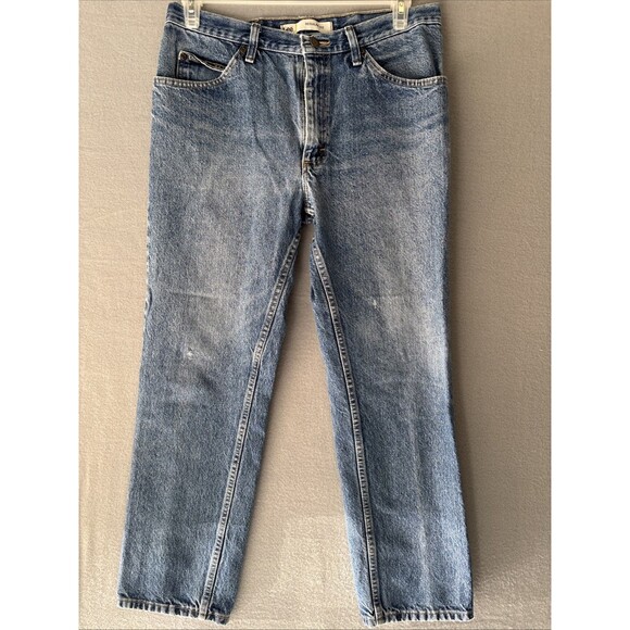 Y2K Lee Men's Regular Fit Straight Leg Jeans - Size 34x30 - Picture 1 of 6